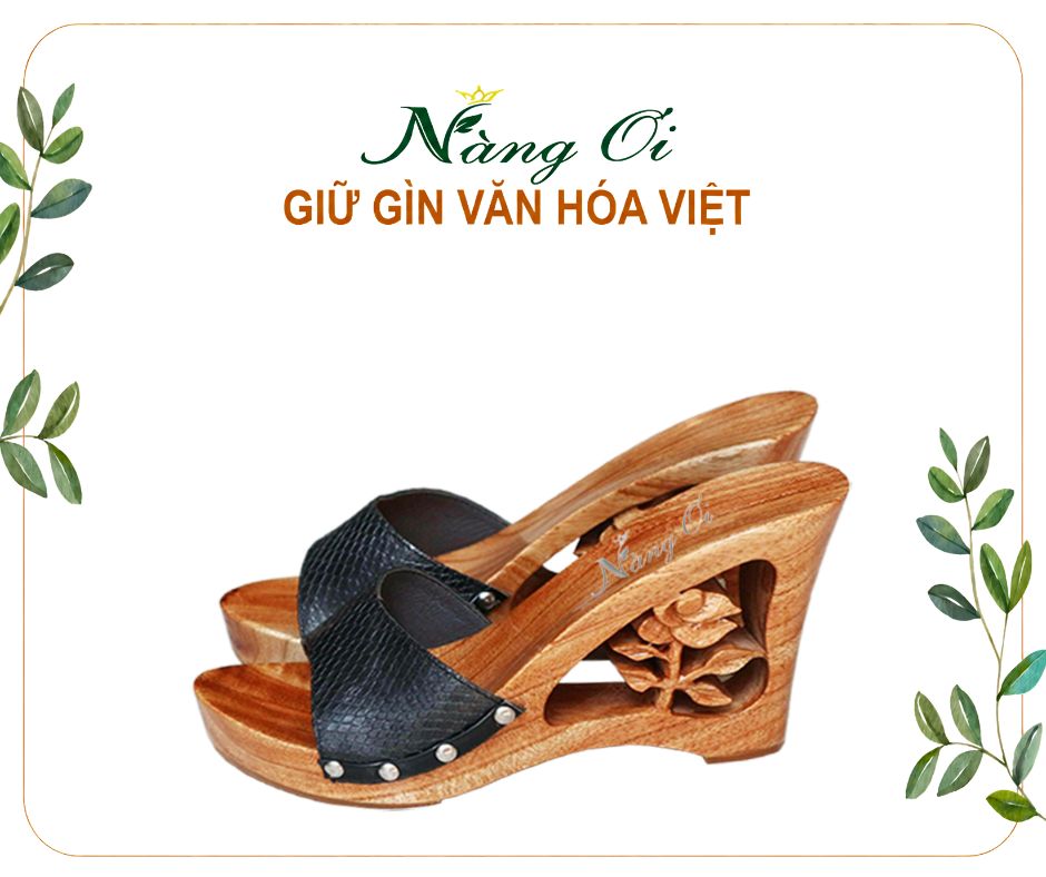guốc gỗ 